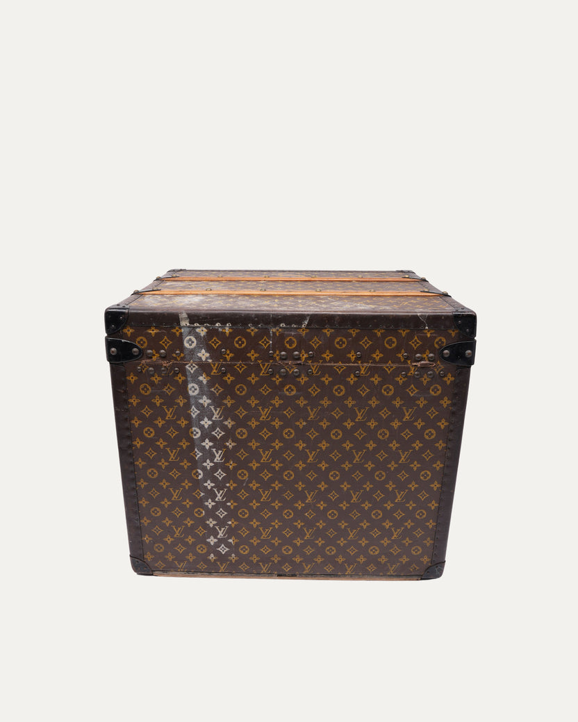 1920's Monogram Large Stencil Trunk