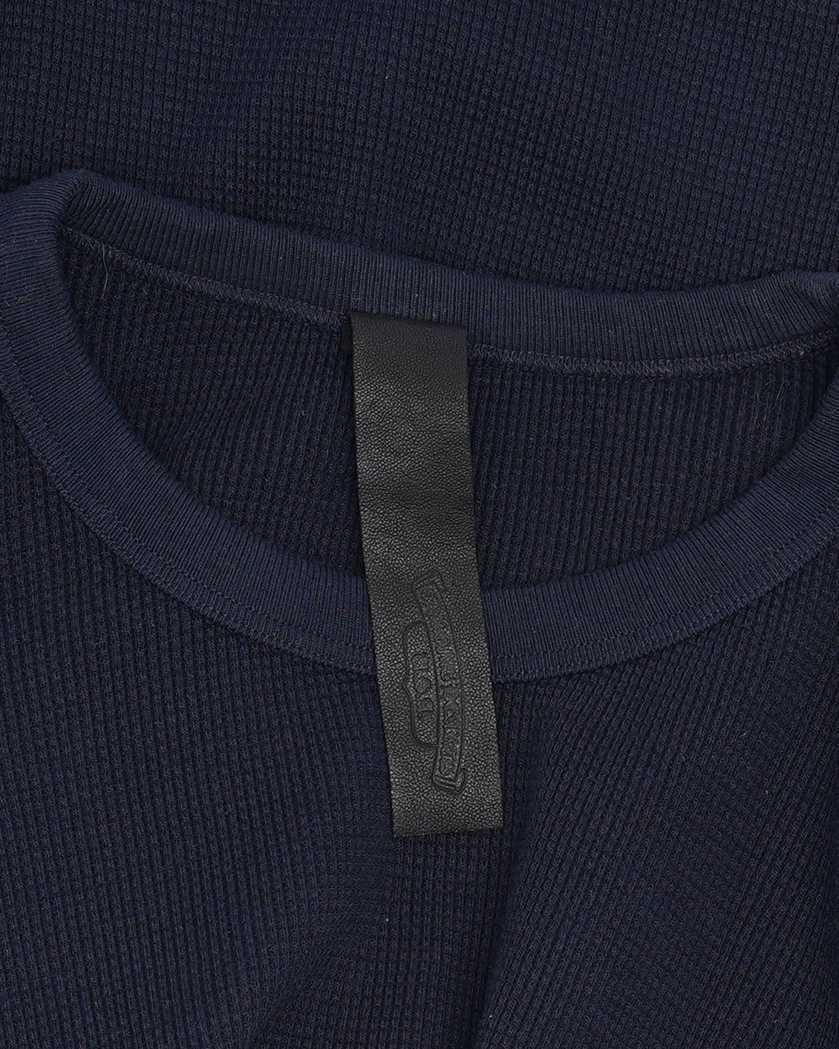Cross Patch Waffle Knit Thermal T-Shirt