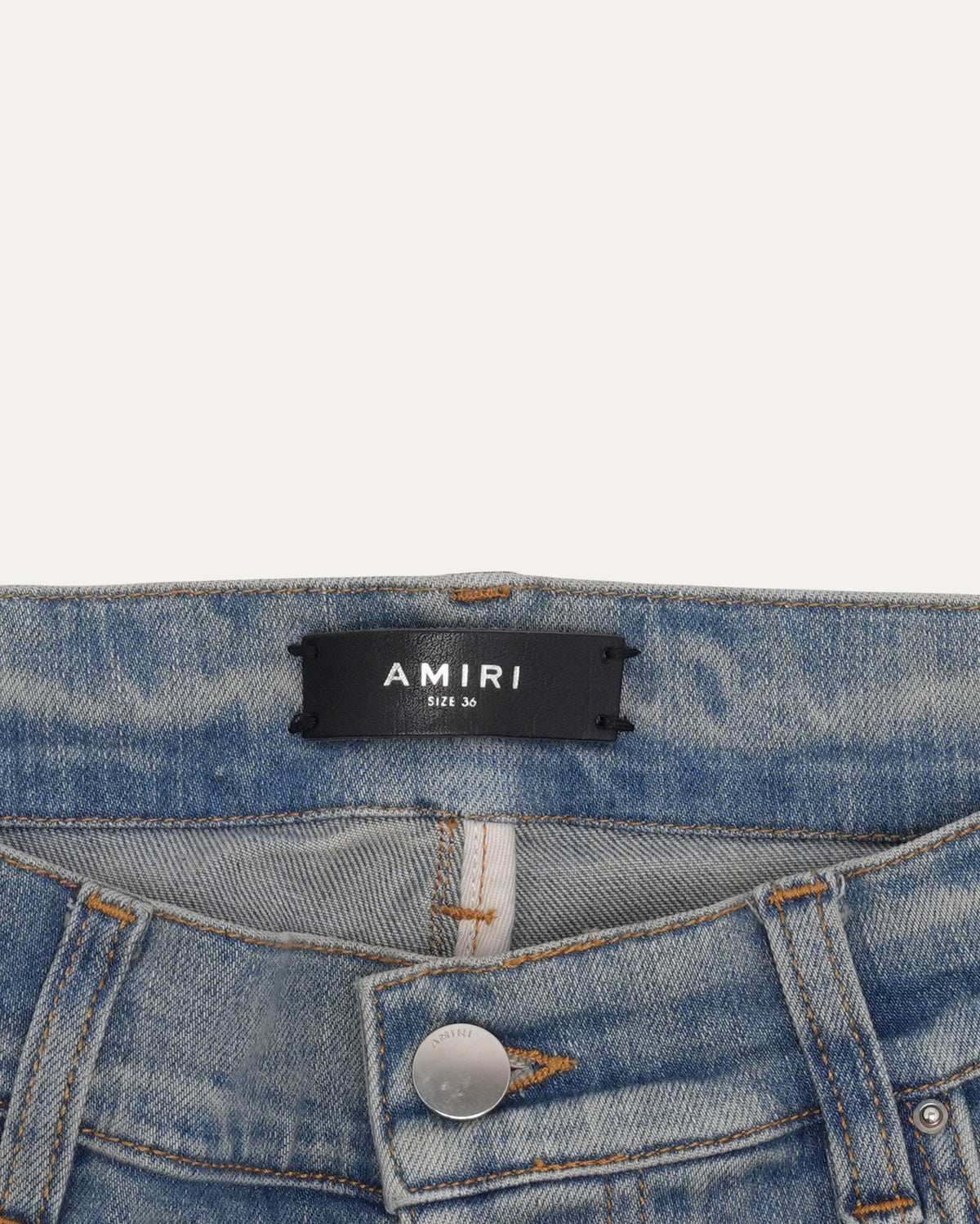 Repaired Distressed MX1 Jeans