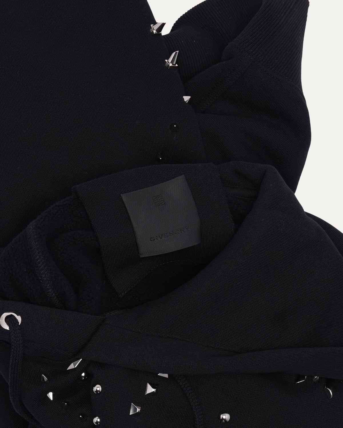 Oversized Studded Hoodie
