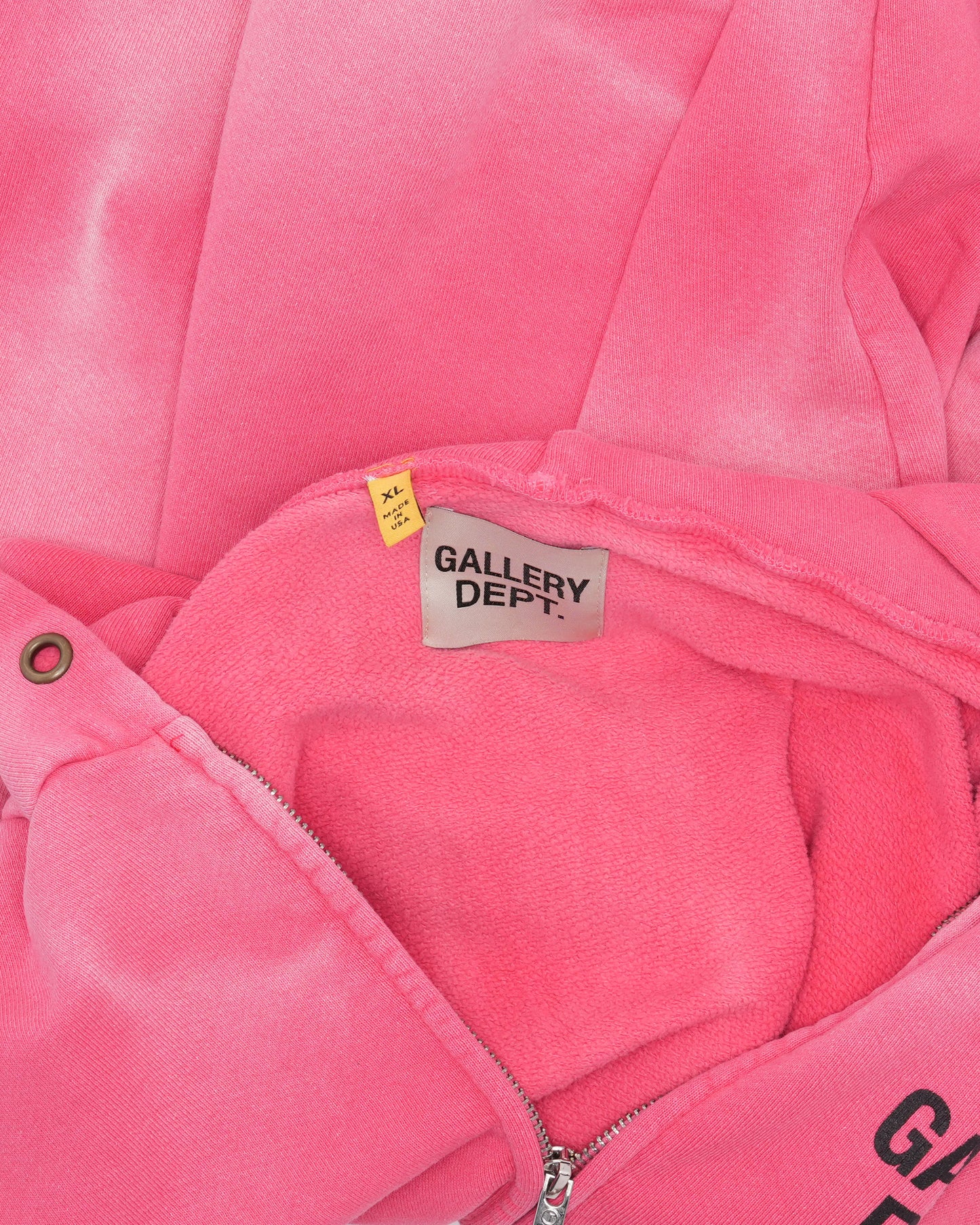 Logo Zip Up Hoodie