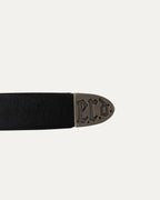 Black Texas Serenade Studded Belt