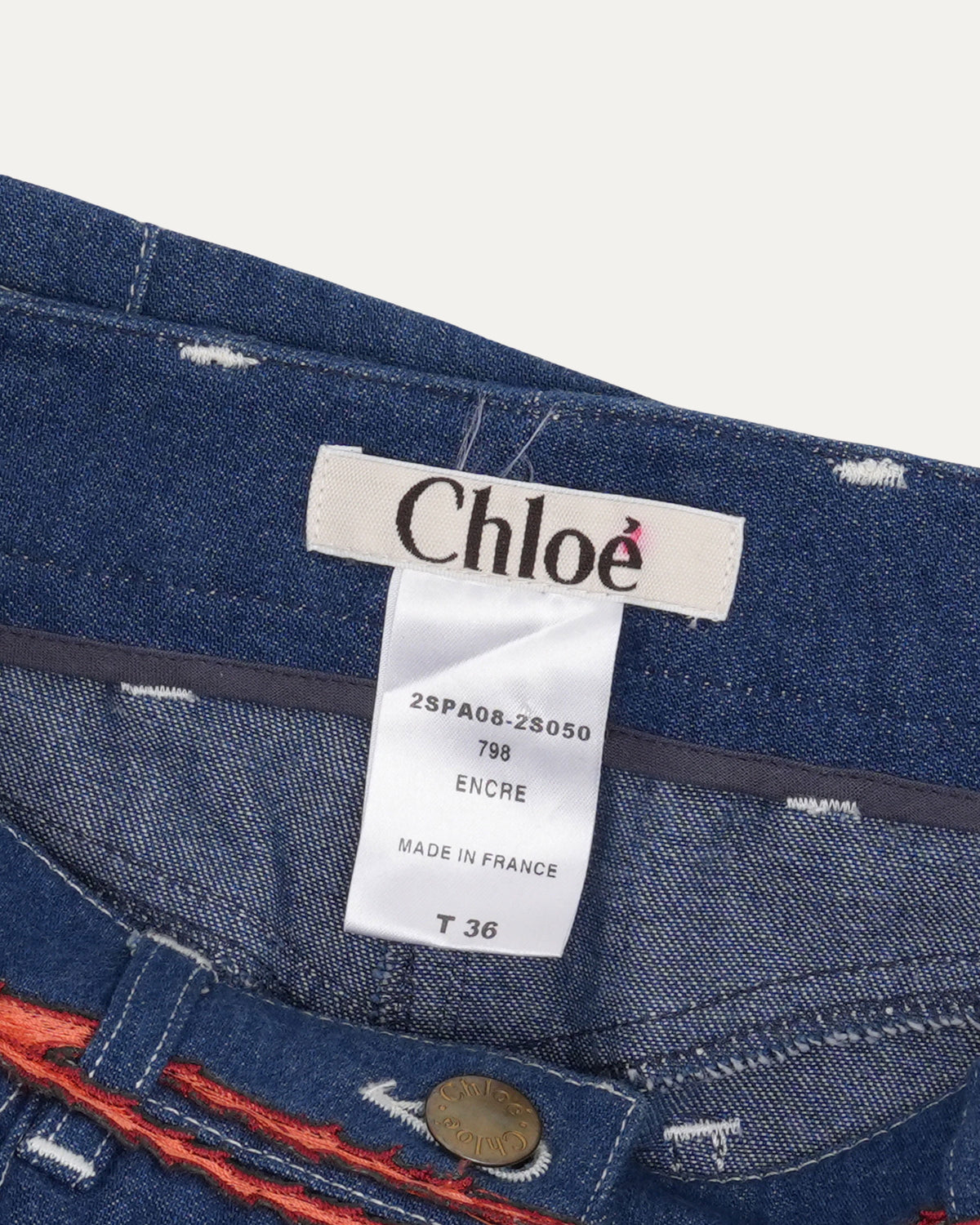 Iconic Stella McCartney C. 2001 Shrimp Jeans