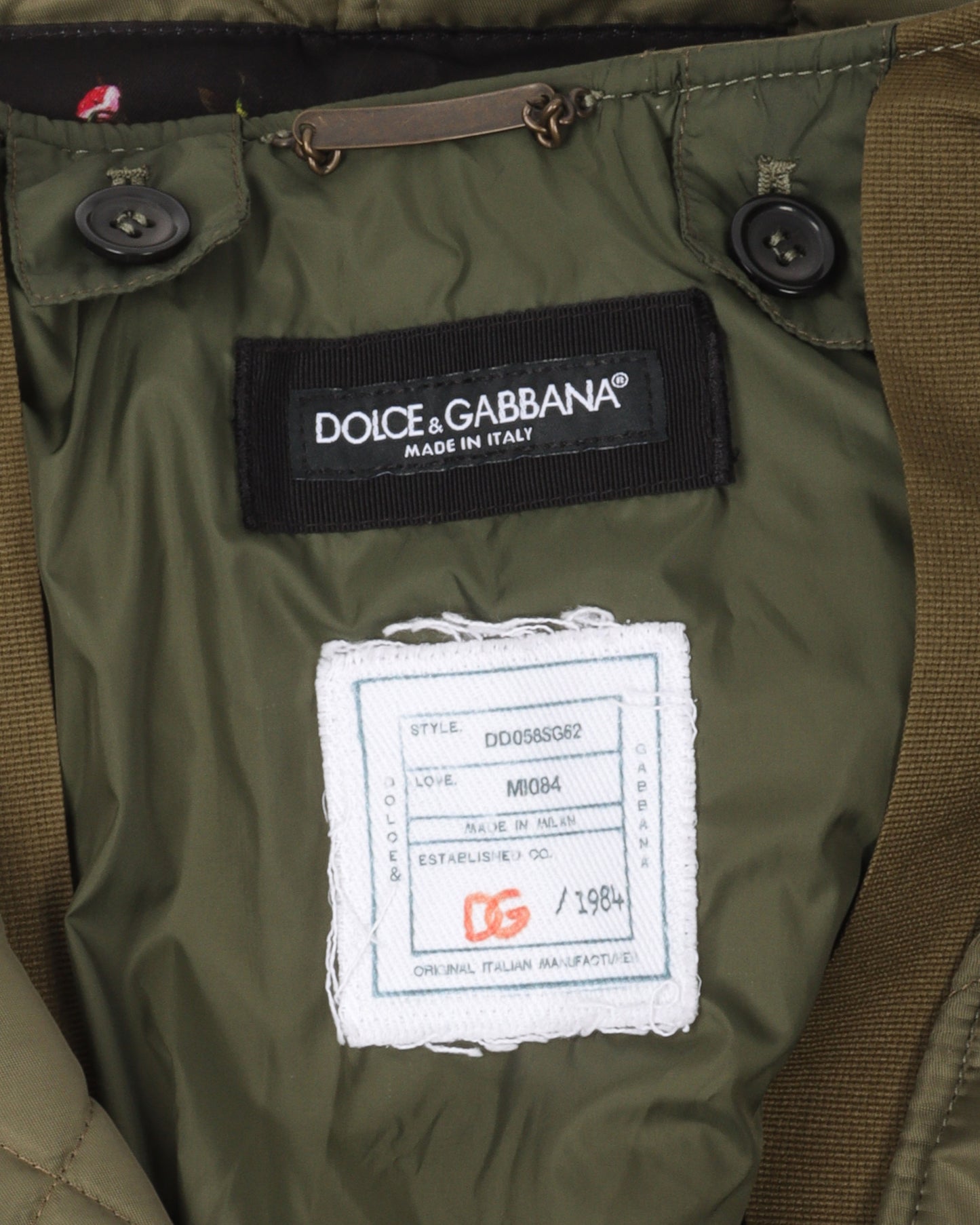 Patched Padded Liner Jacket