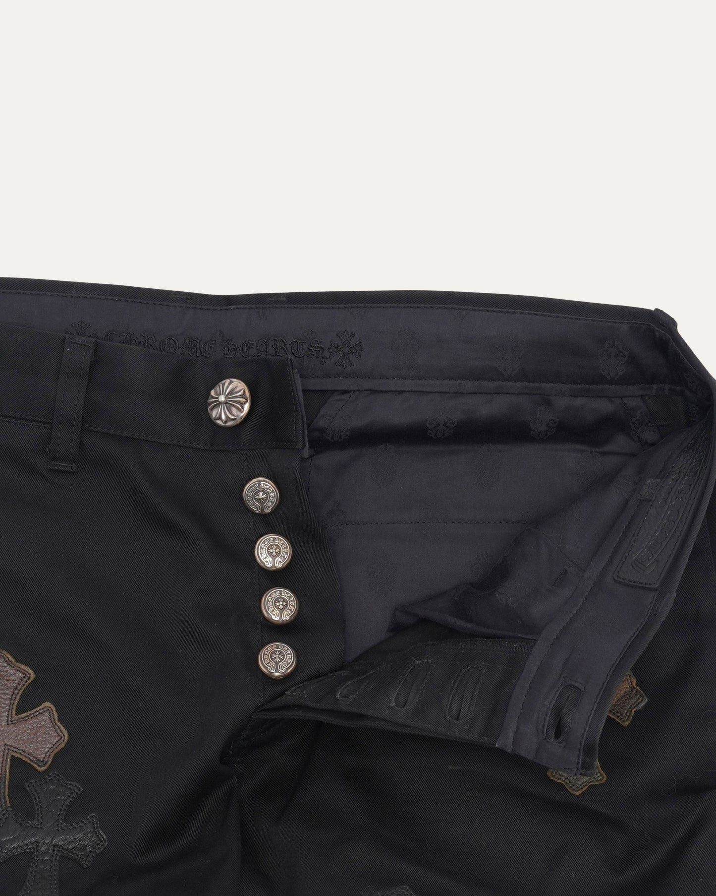 Cross Patch Chino Pants
