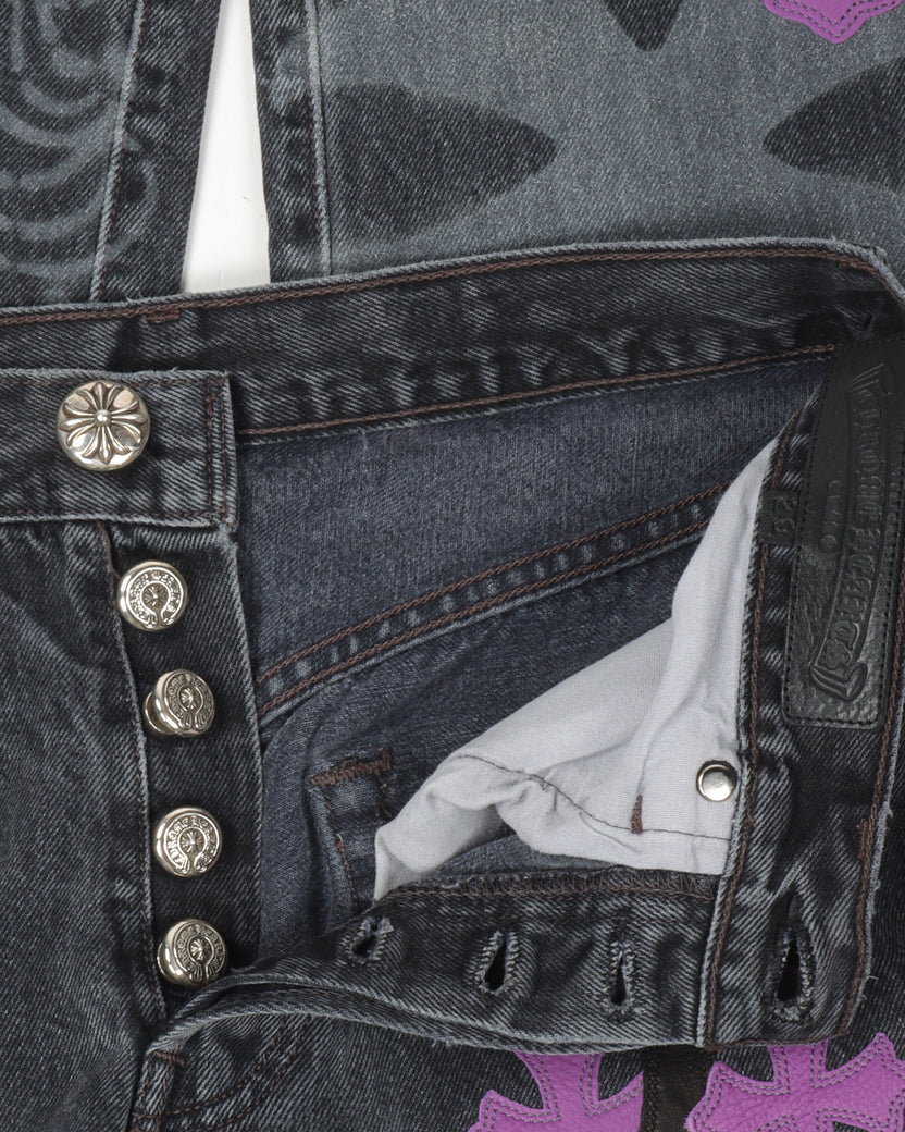 Online Exclusive Levi's Cross Patch Stencil Jeans