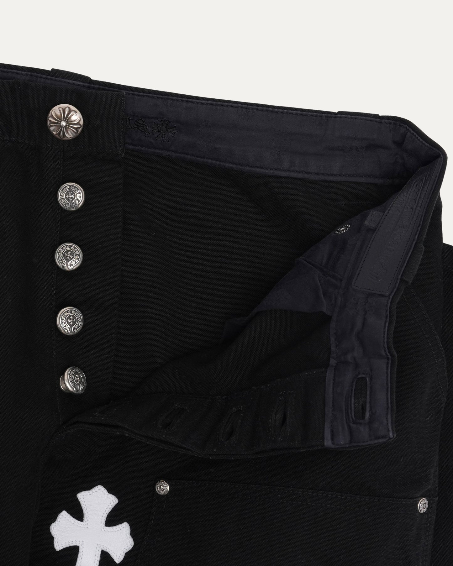 Cross Patch Double Knee Pants