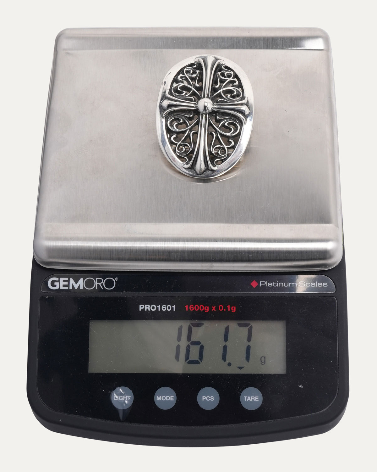 Oval Cross Belt Buckle