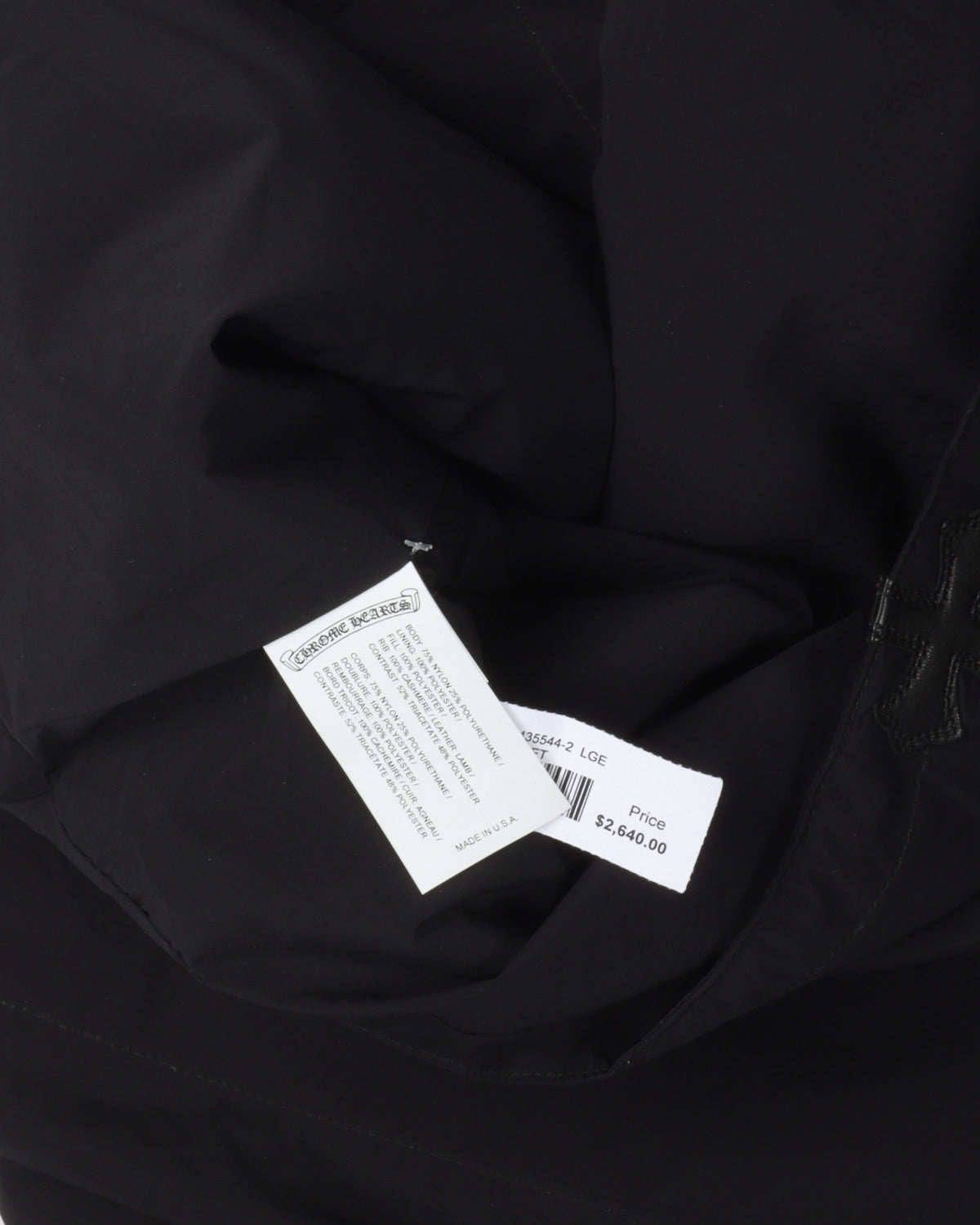 Cross Patch Bomber Jacket