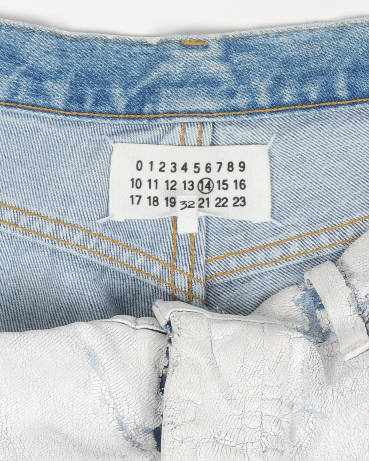 Painted Denim Jeans