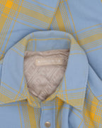 Plaid Quilted Shirt Jacket