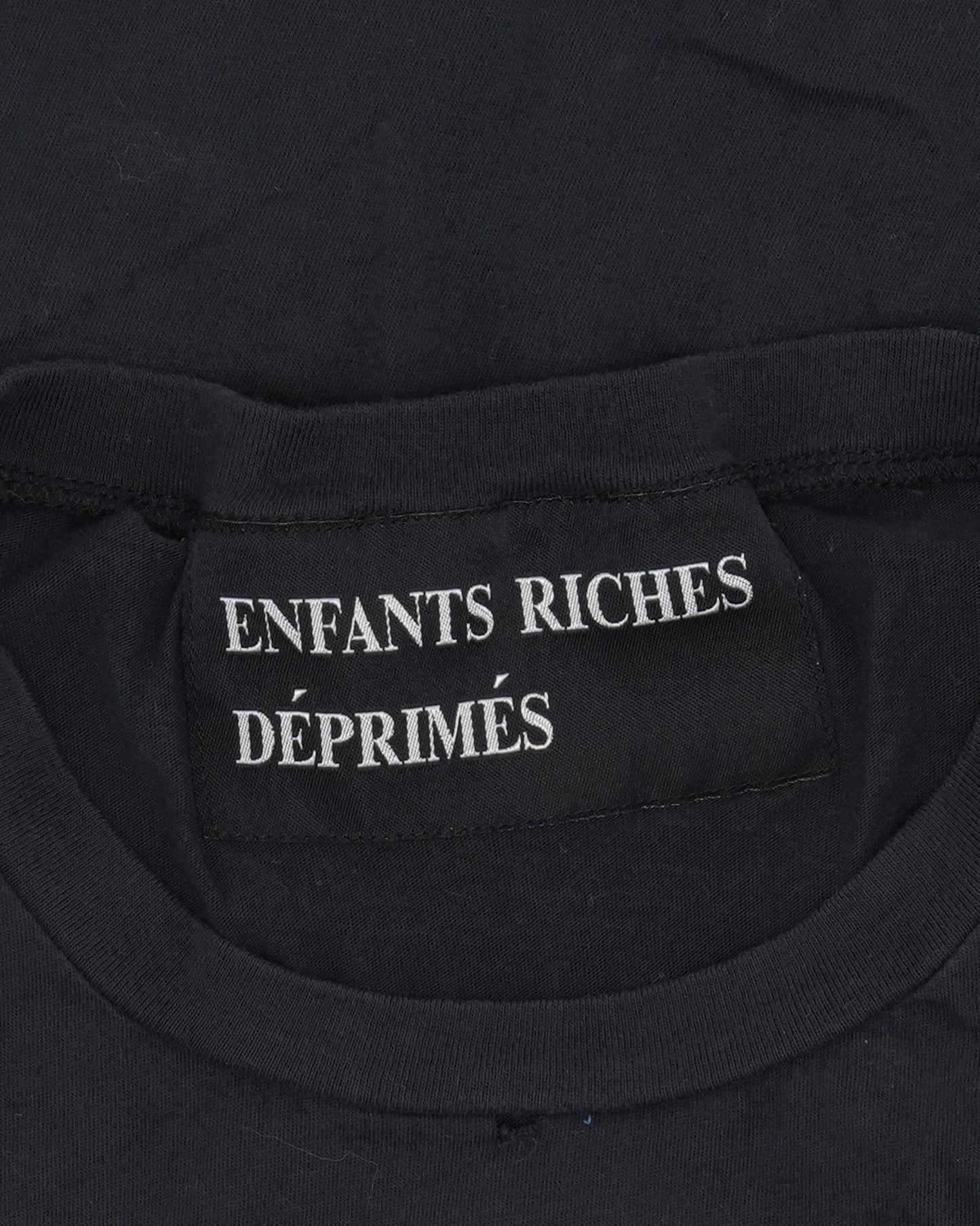 Classic Logo Distressed Cut Off T-Shirt