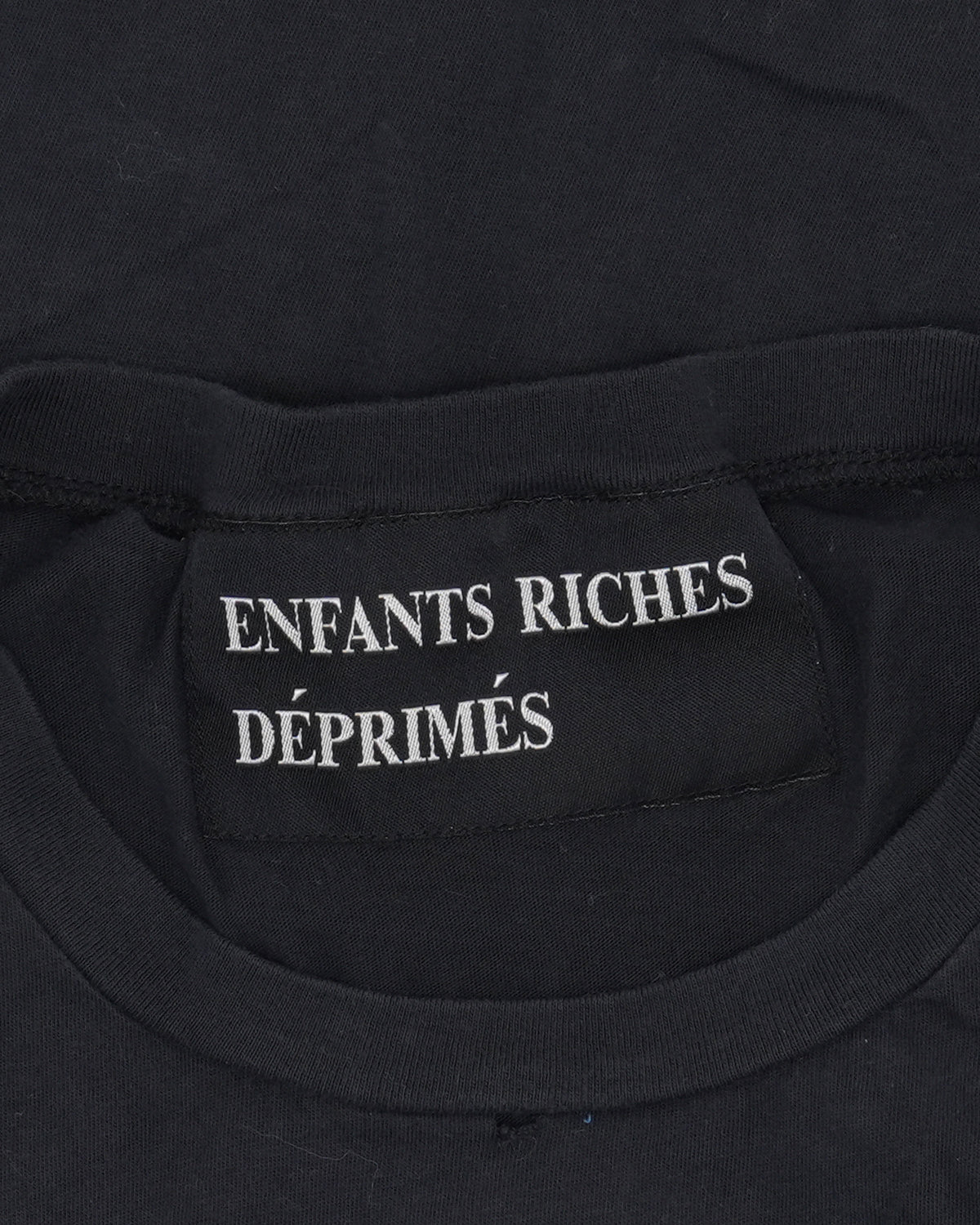 Classic Logo Distressed Cut Off T-Shirt