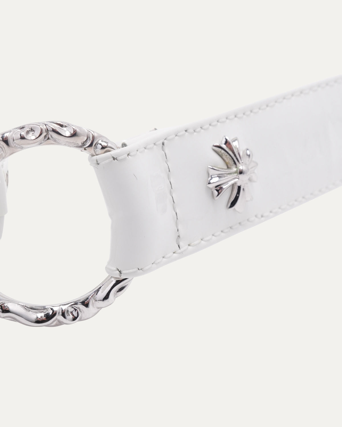 Patent Leather Dagger Embellished Chicken Nugget Bag