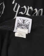 West Coast Choppers Chrome Logo Long Sleeve T-Shirt