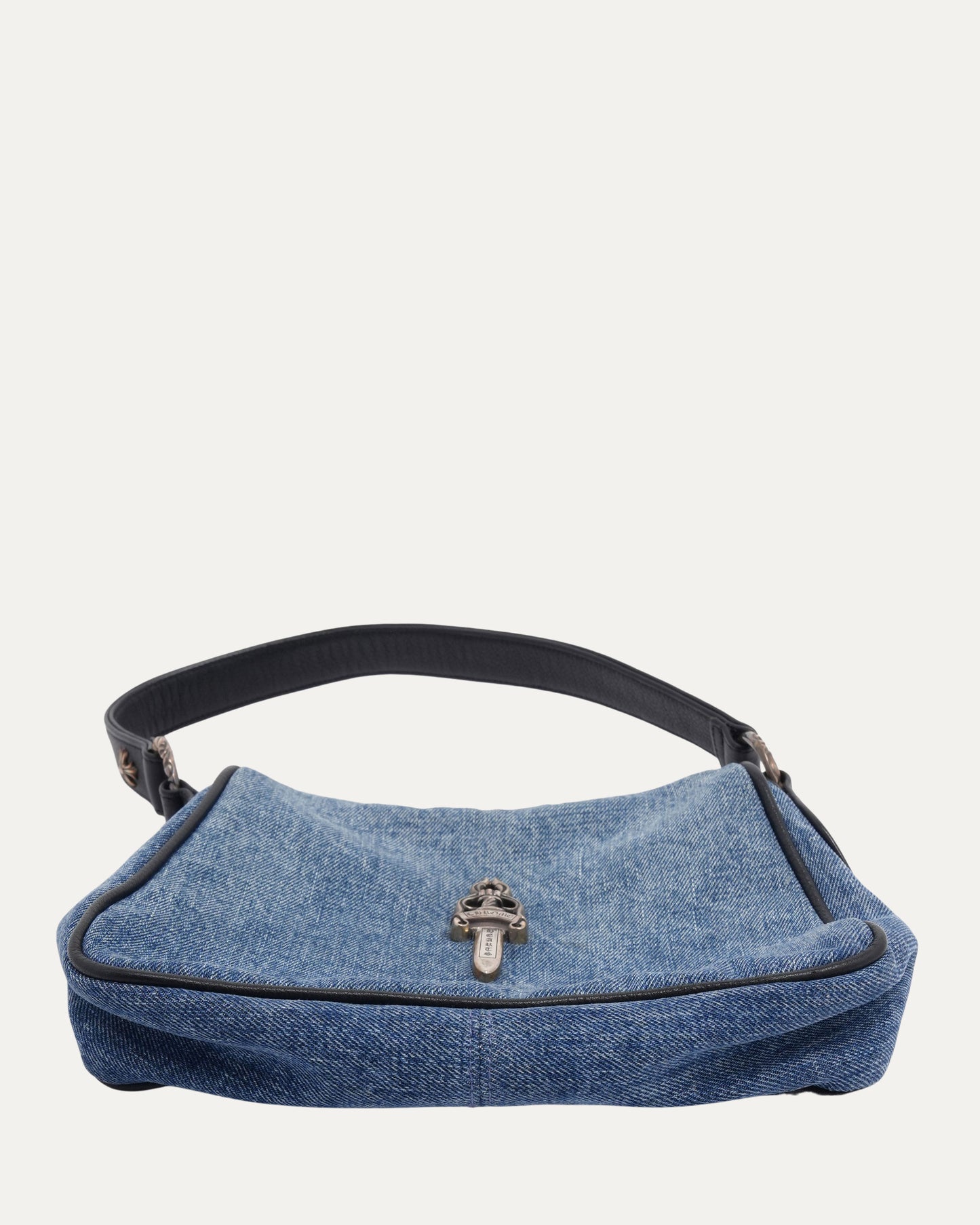 Dagger Embellished Denim Chicken Nugget Bag