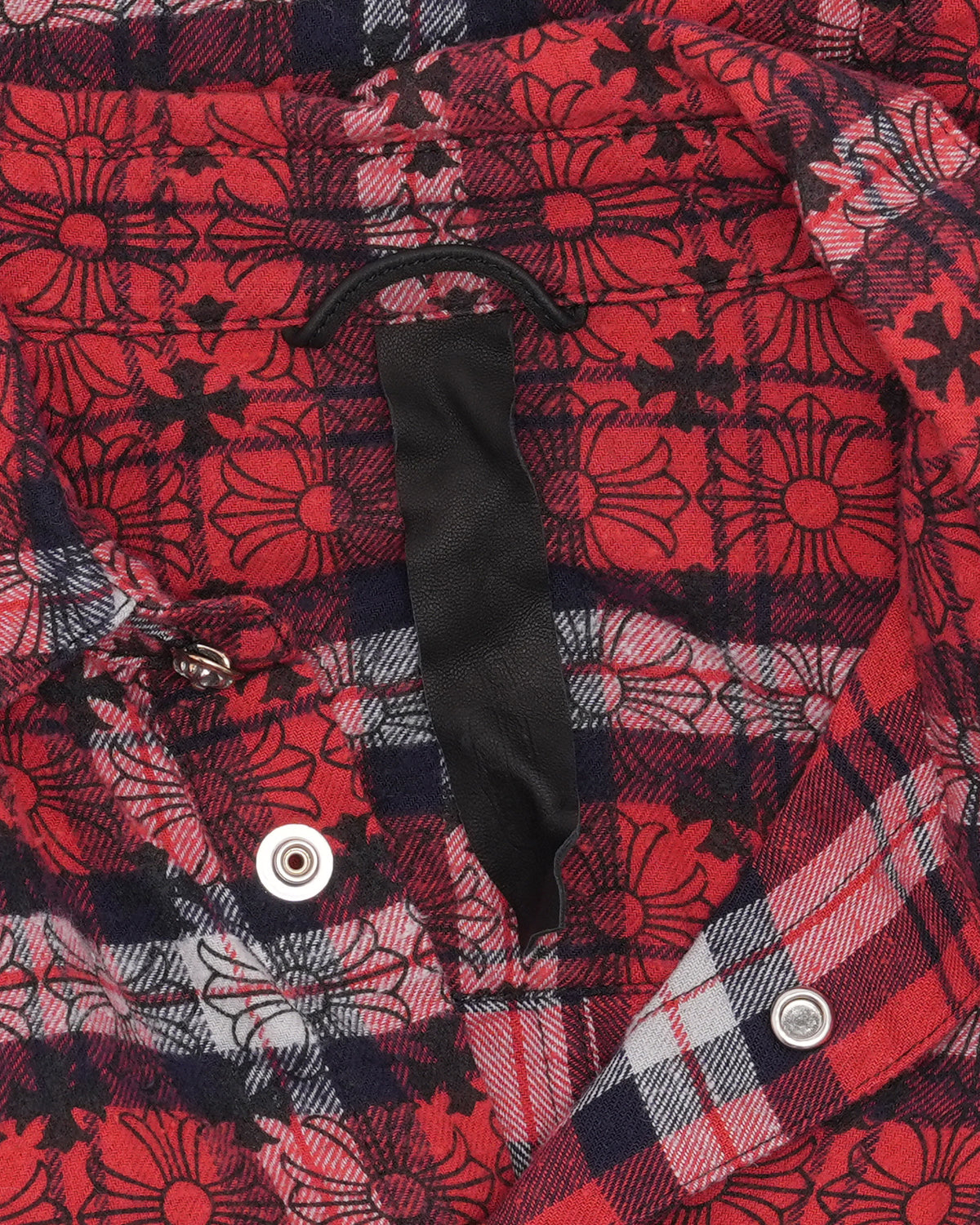 Cross Patch Loose Ends Flannel Shirt
