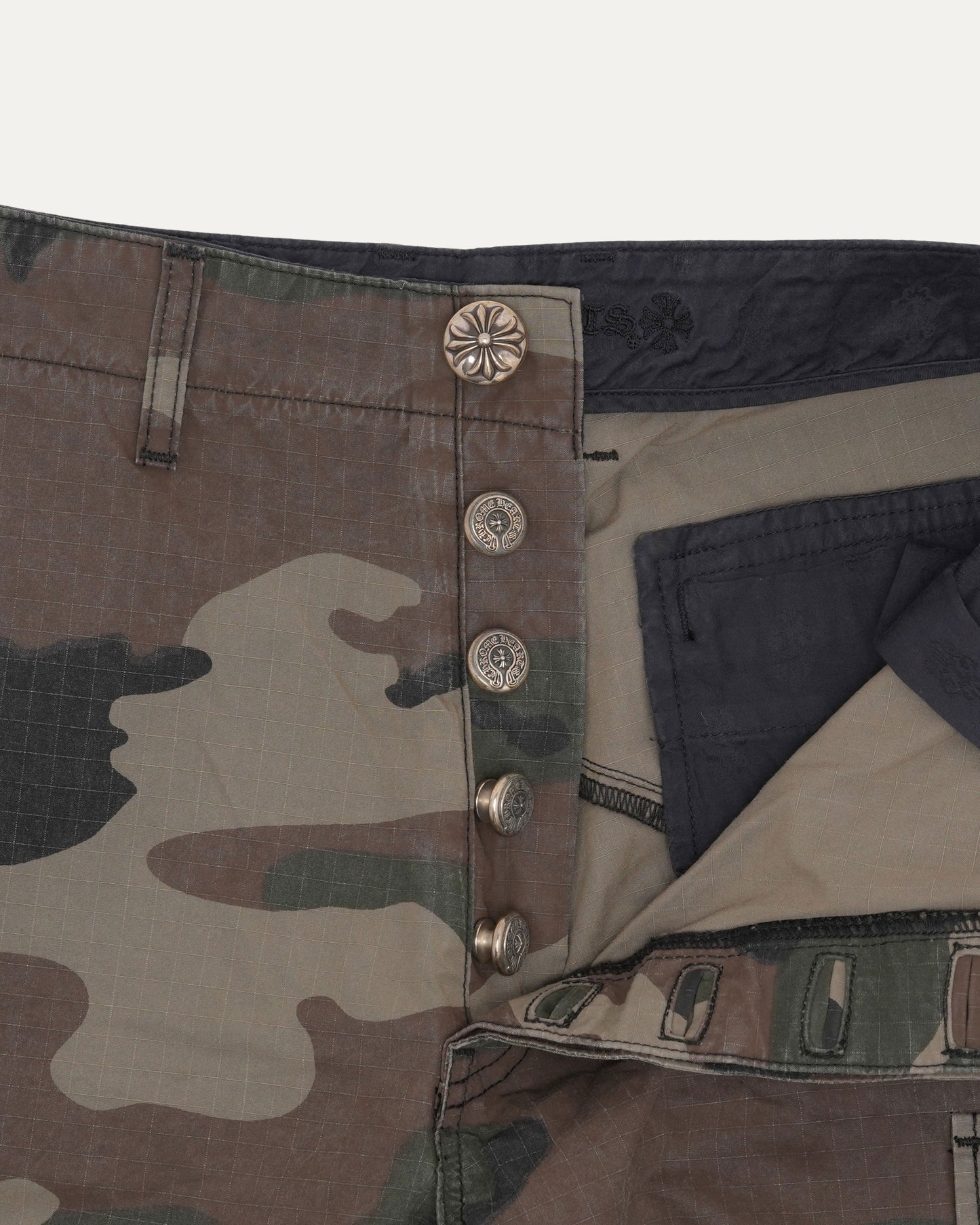 Camouflage Devil Dog Cargo Shorts