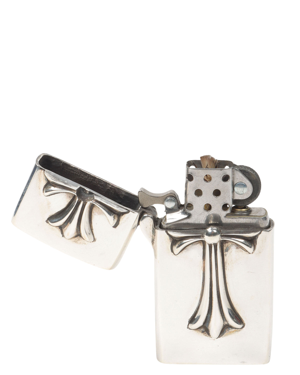 Silver Zippo Cross Lighter