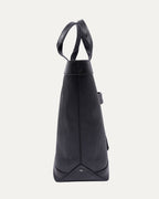 Peter Doig Ribbed Leather Shopper Travel Tote