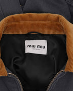 Corduroy Collar Work Jacket