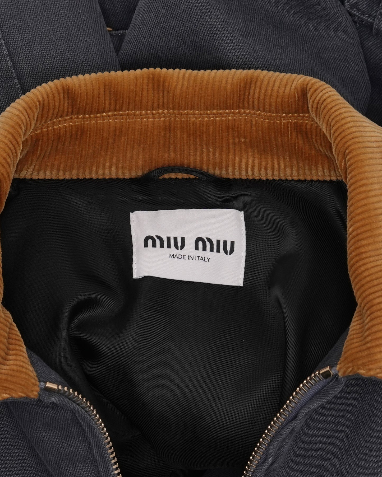 Corduroy Collar Work Jacket