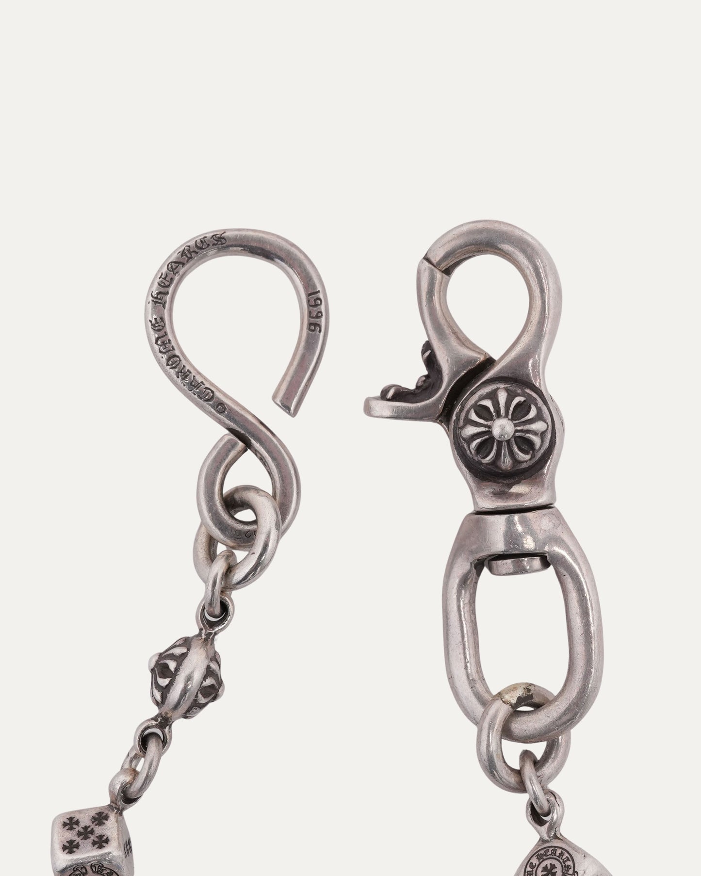Dice and Plus Ball Wallet Chain