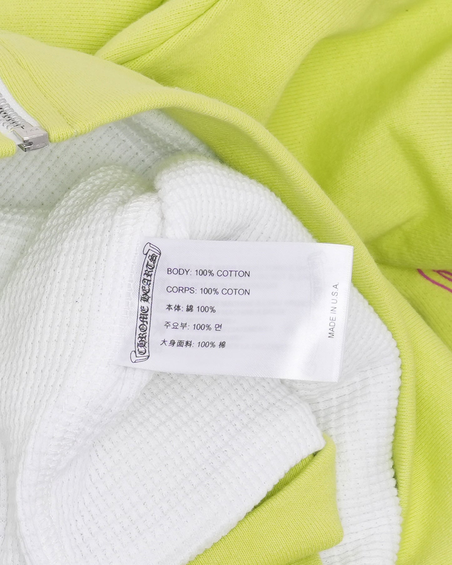 Matty Boy Thermal Lined Sex Records Zip Up Hoodie
