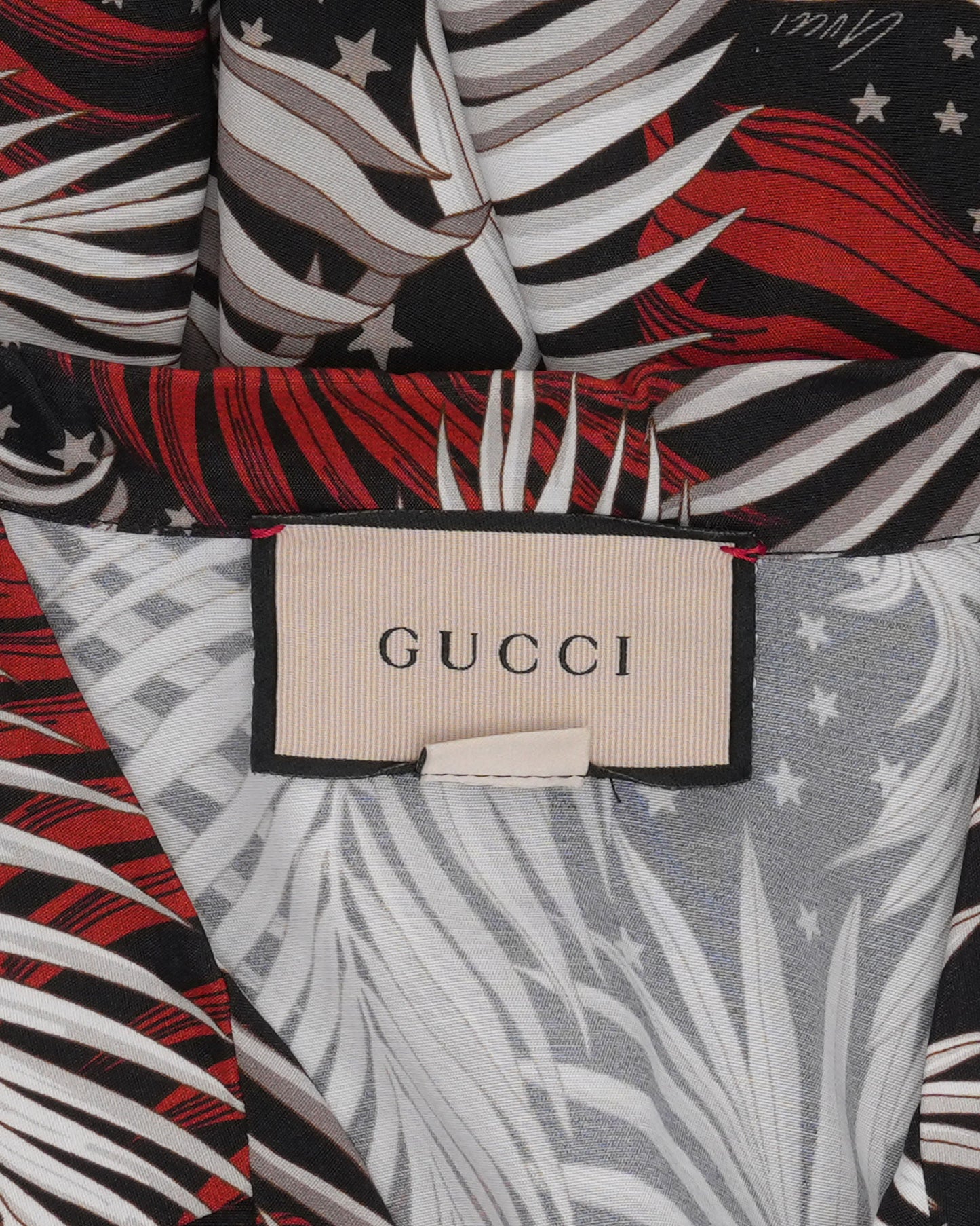 Palm Tree Print Short Sleeve Shirt