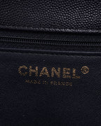Long Quilted Flap Wallet