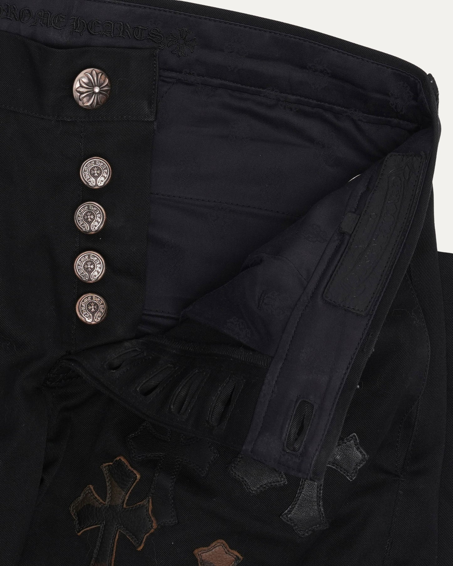 Camouflage Cross Patch Chino Pants