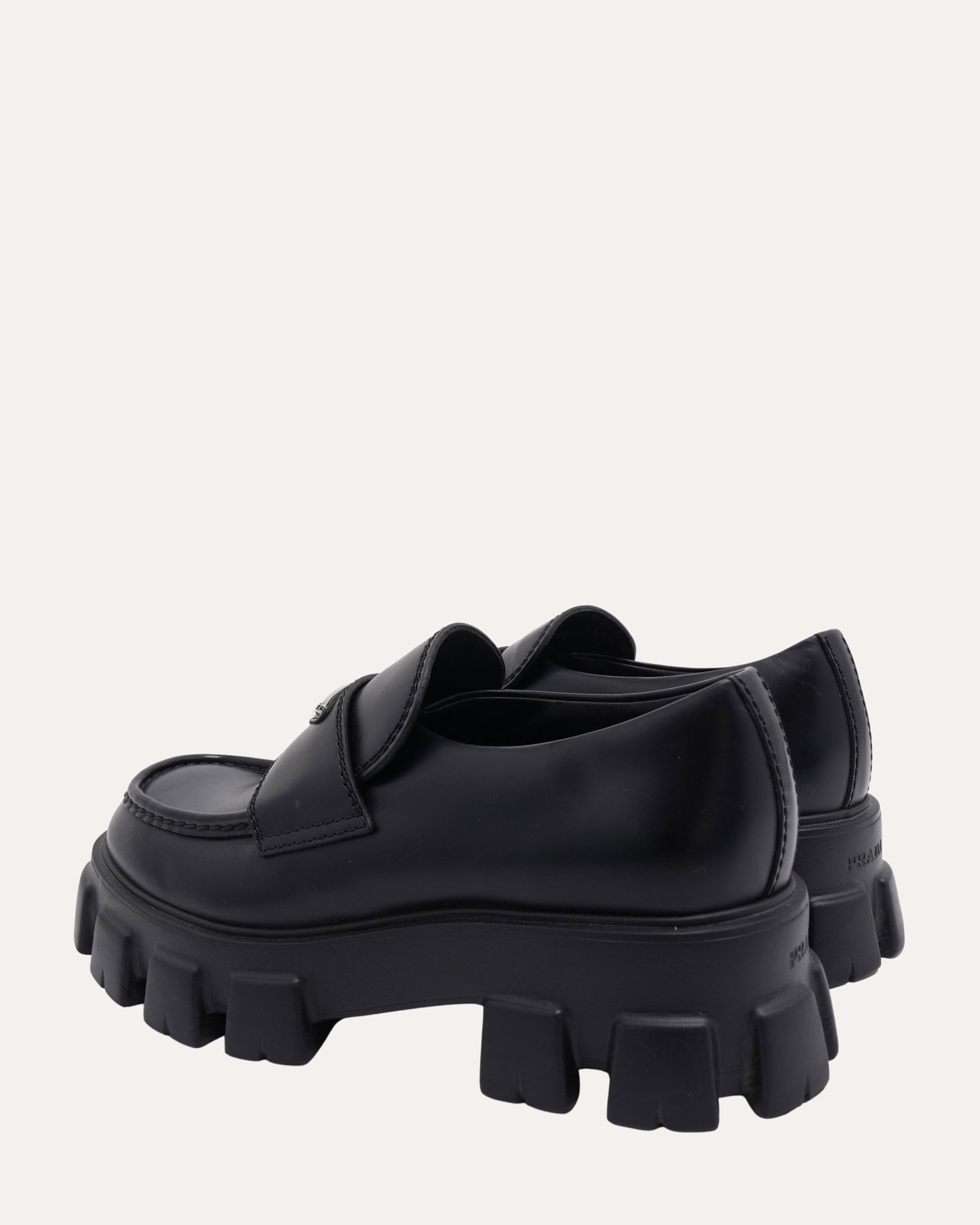Monolith Brushed Leather Loafers