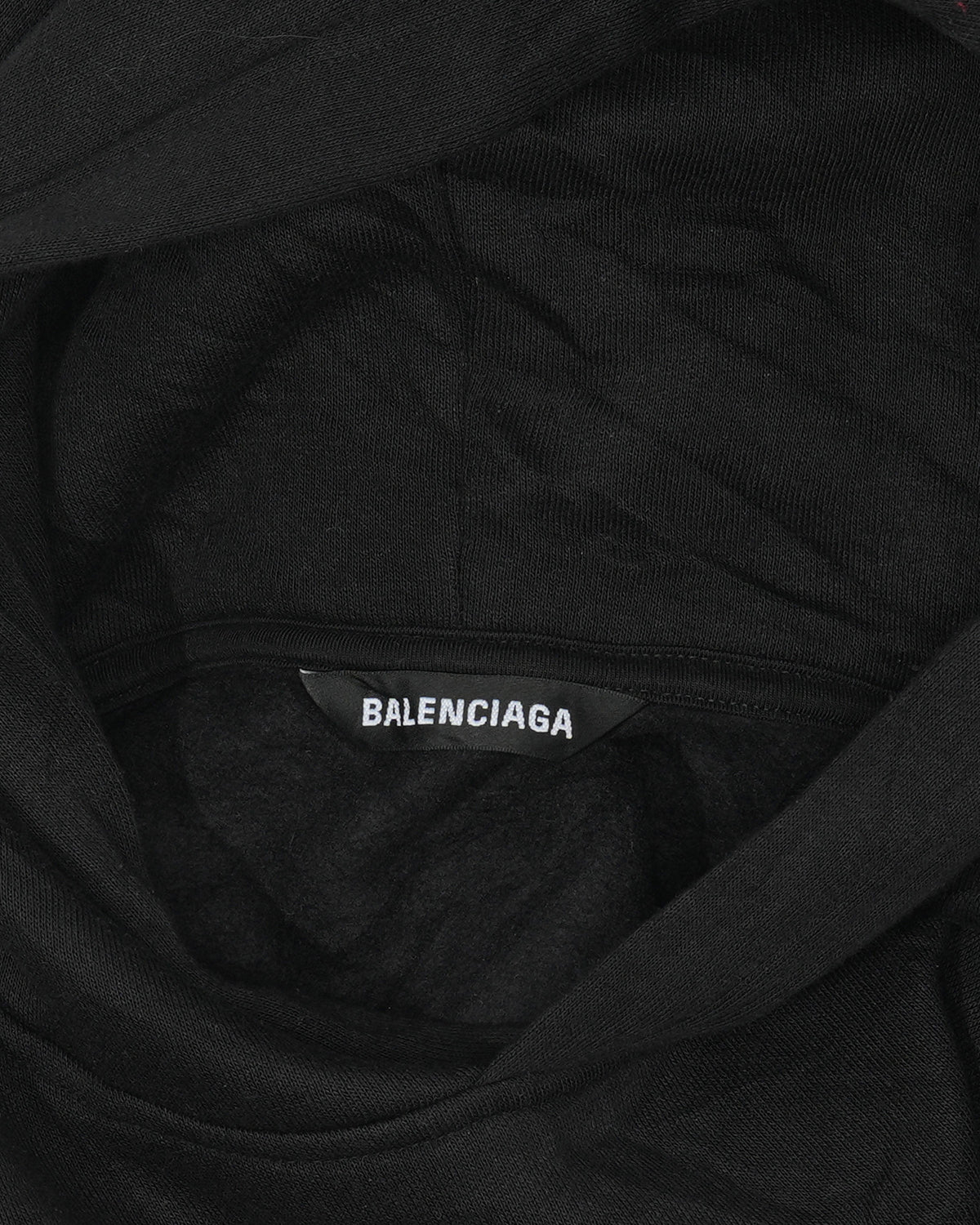 Sporty B Creased Sleeveless Hoodie
