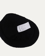Cashmere Cross Patch Beanie