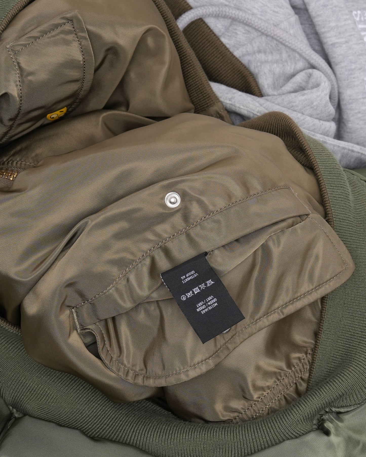 Alpha Industries Hooded Emoji Bomber Jacket