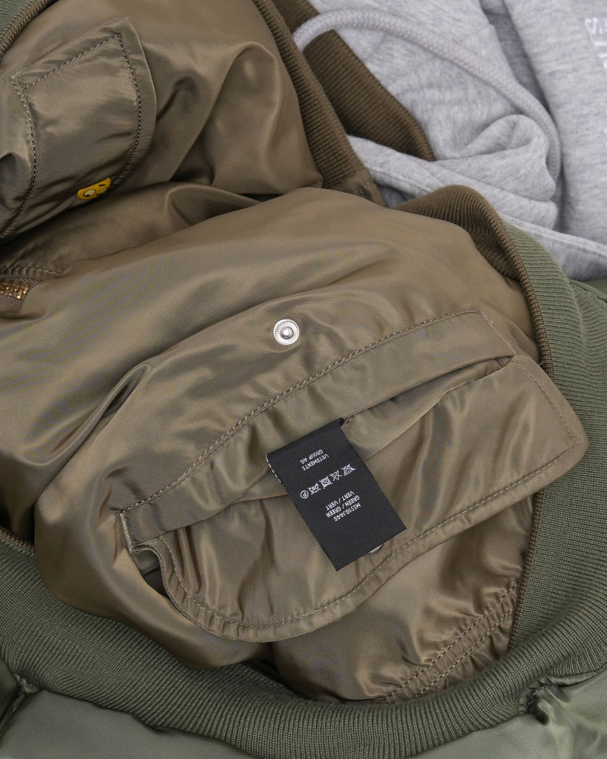 Alpha Industries Hooded Emoji Bomber Jacket