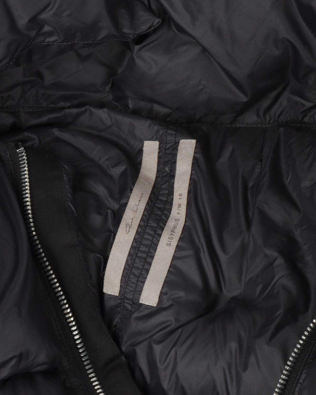 FW18 SISYPHUS Funnel Neck Jacket