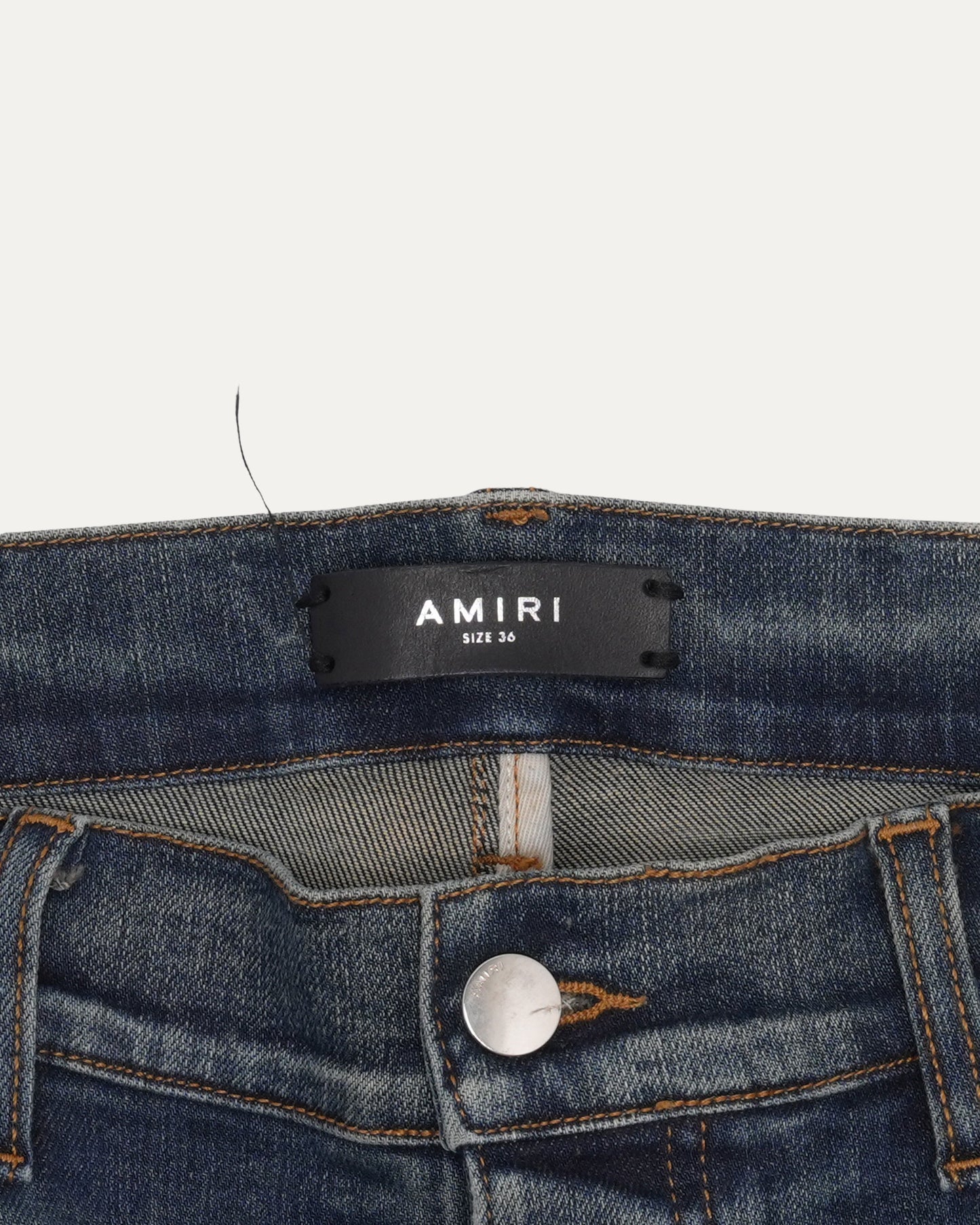 Repaired Distressed MX1 Jeans