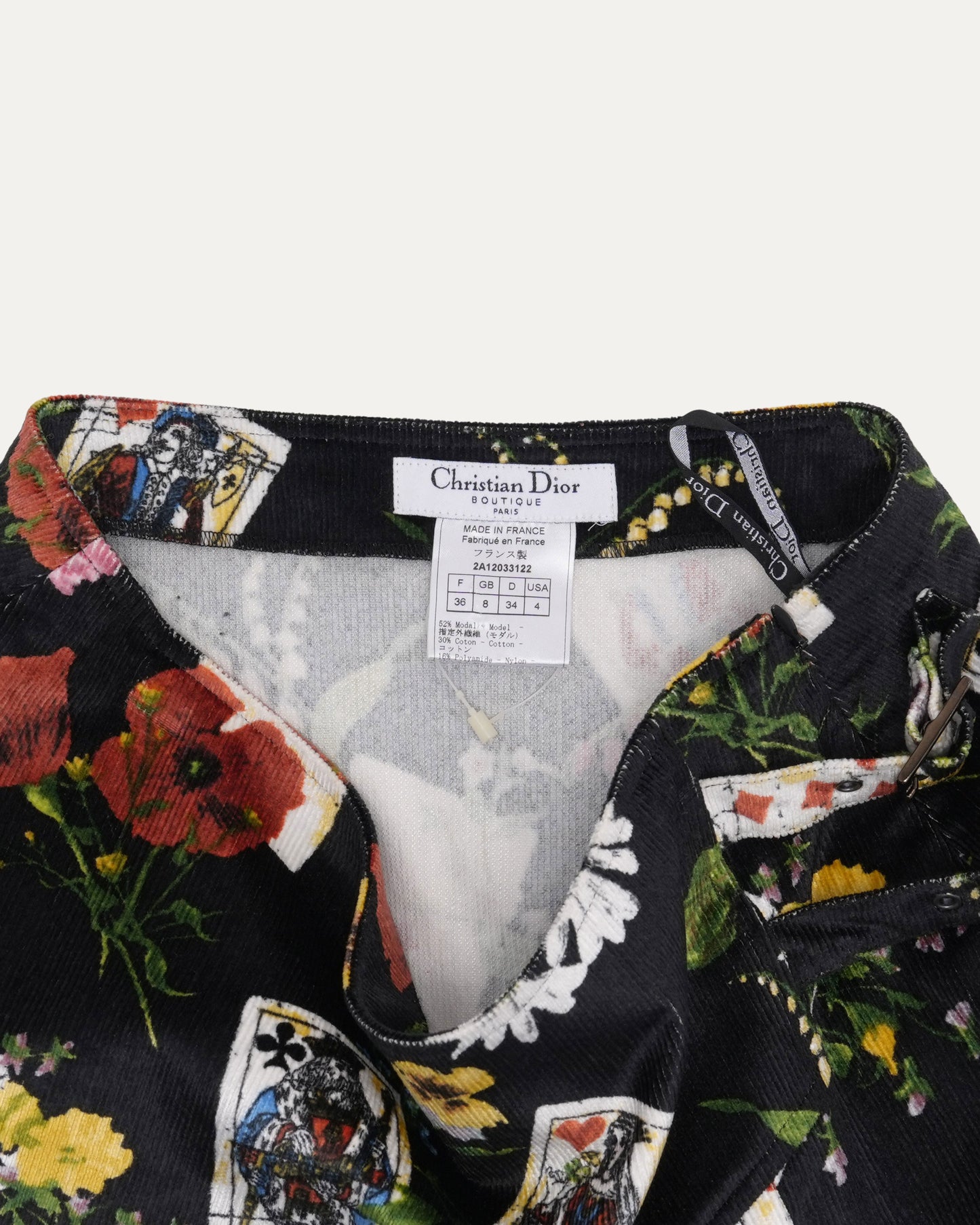 FW 2002 Corduroy Mini Skirt