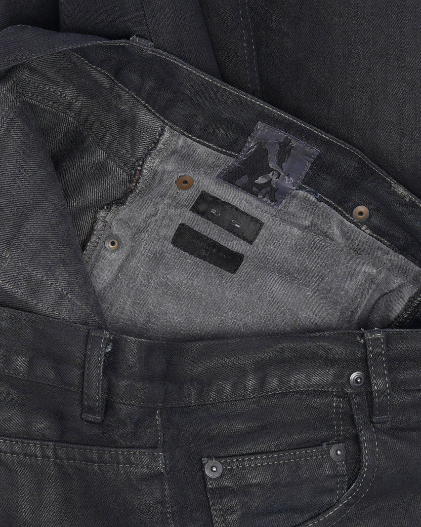 Waxed Torrance Cut Jeans