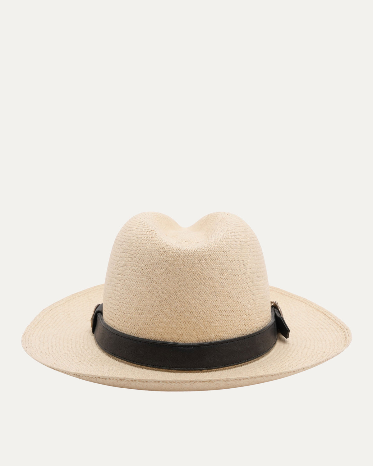 Belted Straw Hat