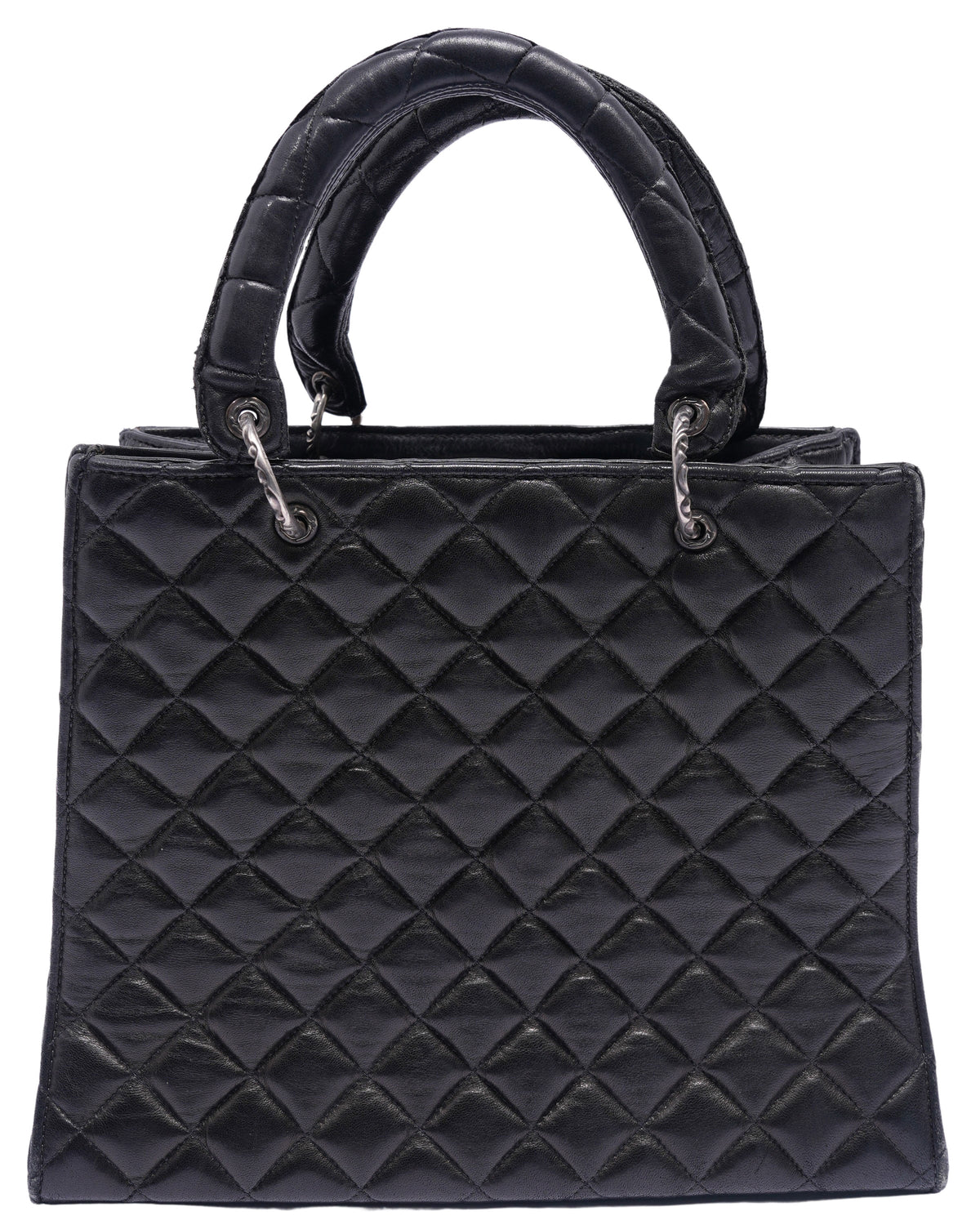 Quilted Leather Tote Bag