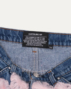 Floral Detail Jeans