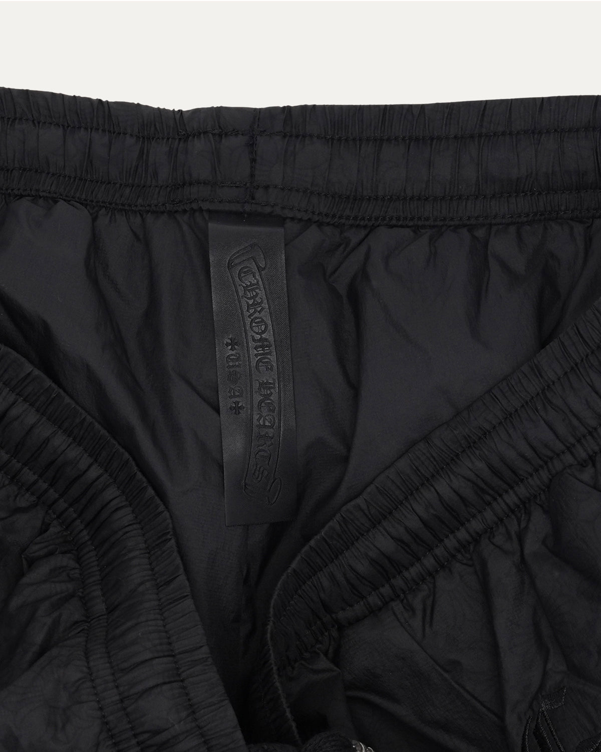 Embroidered Monogram Trash Pickup Track Pants