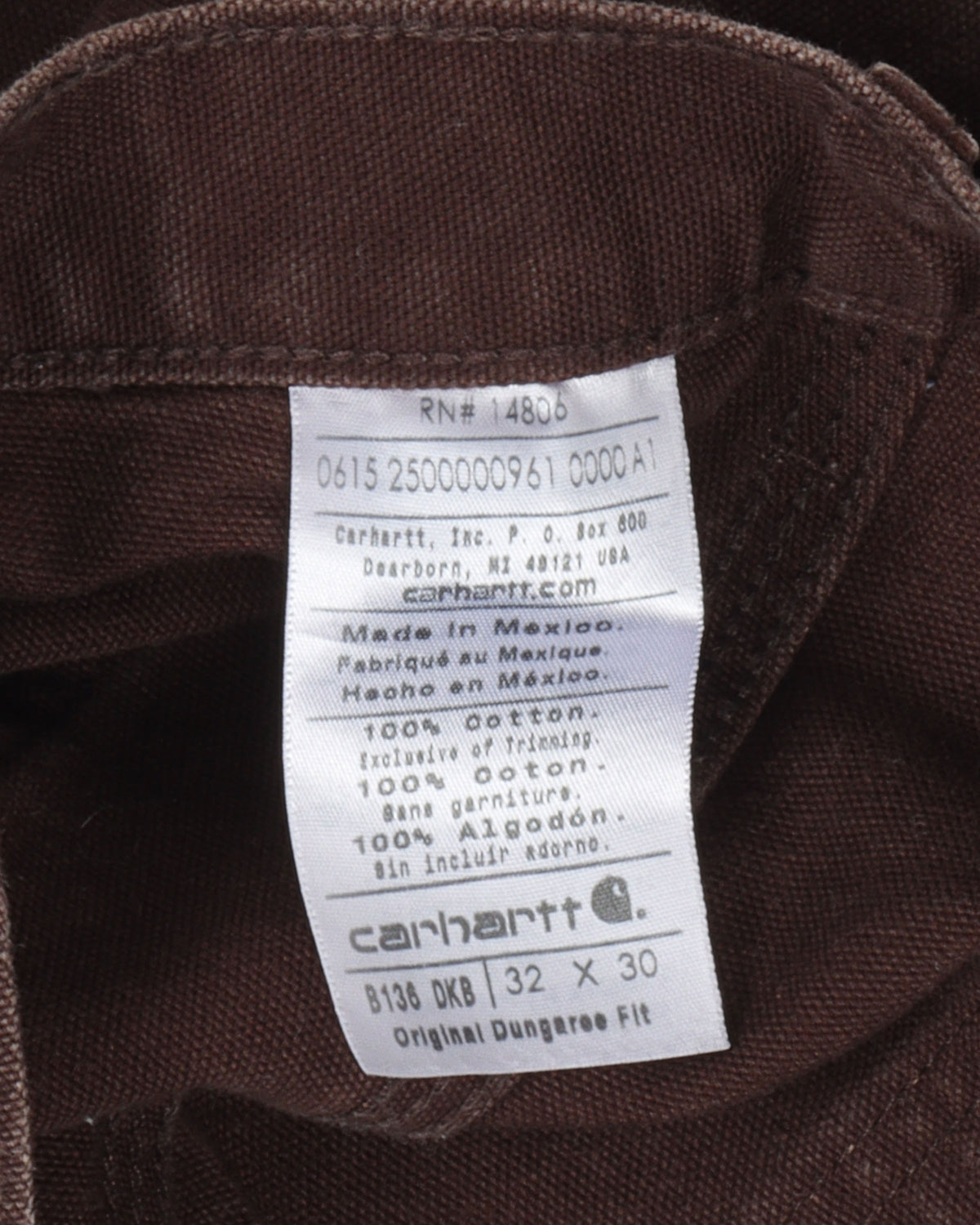 Carhartt Double Knee Carpenter Pants
