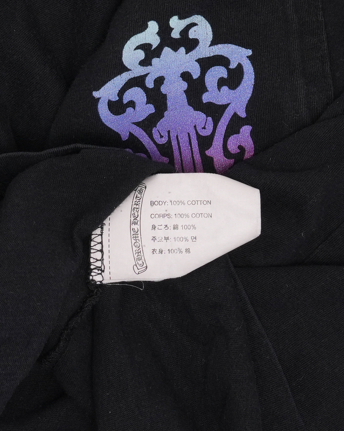 Gradient Vine Dagger Pocket T-Shirt