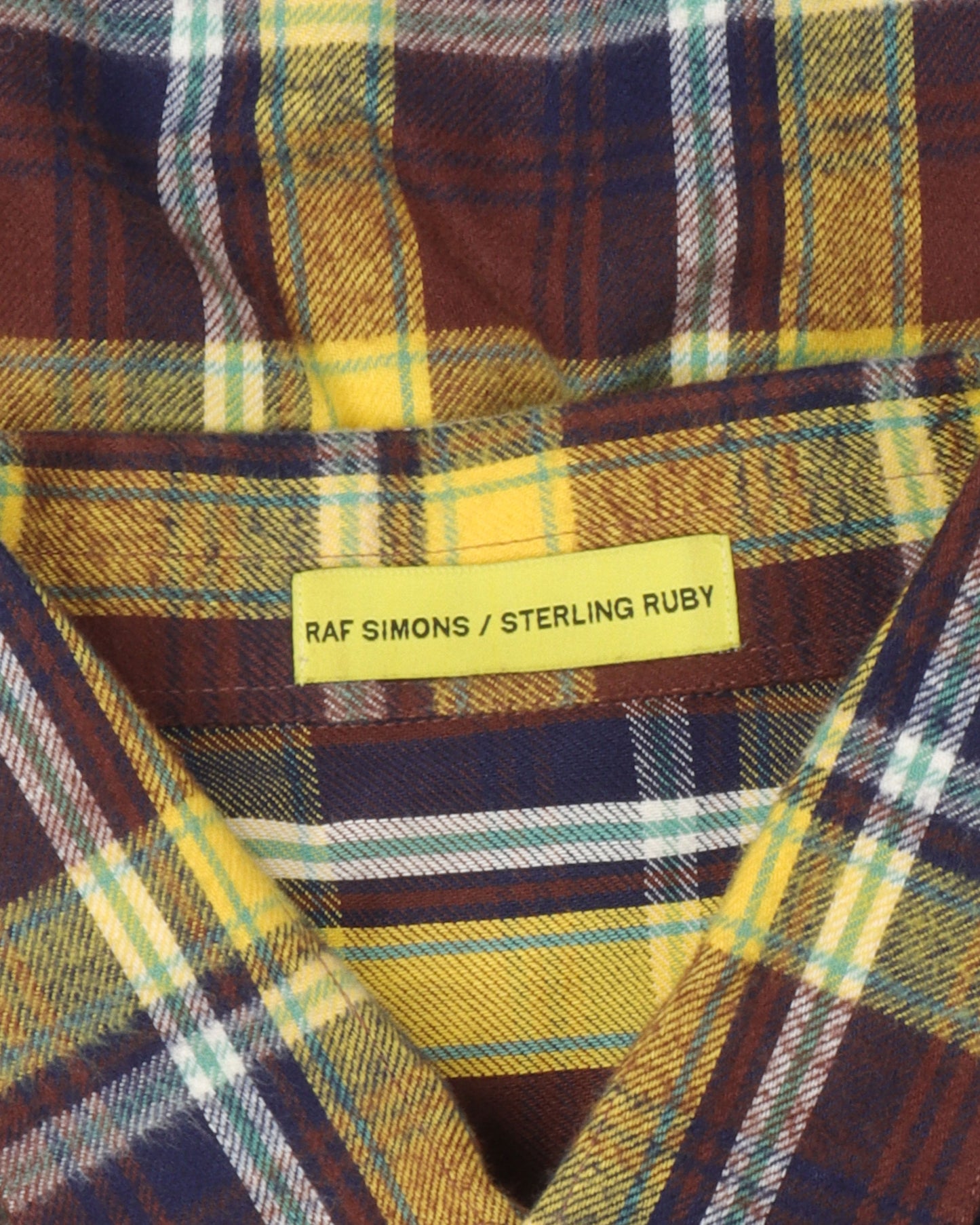 Sterling Ruby Cotton Flannel Shirt