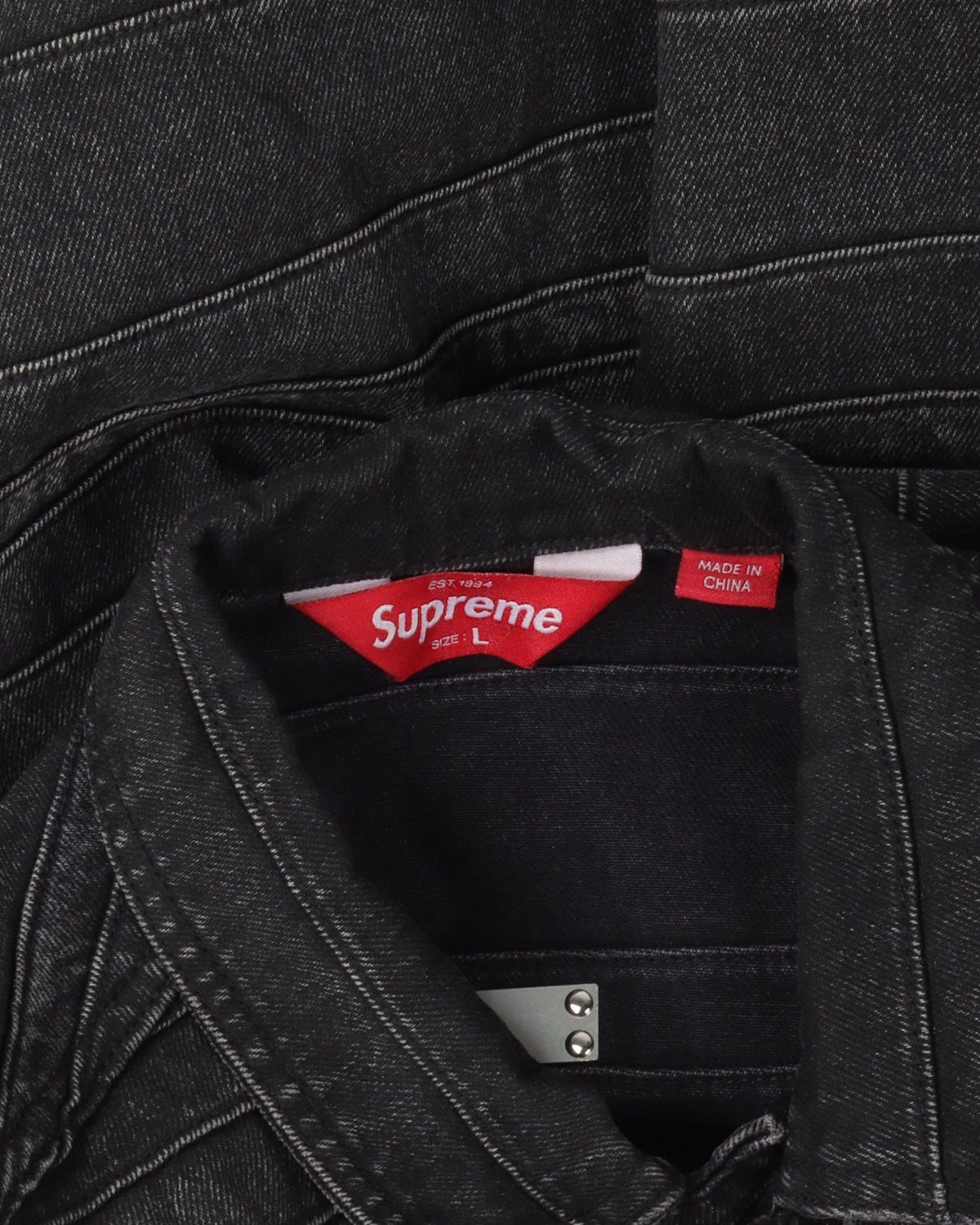 Layered Denim Jacket