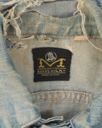 Maverick Distressed Denim Jacket