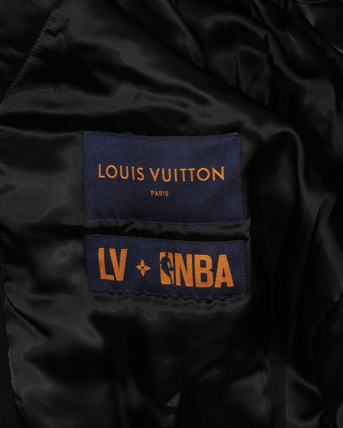 NBA Monogram Obscur Leather Moto Jacket
